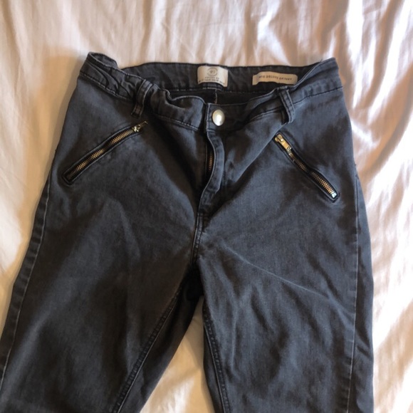 Cotton On Black Skinny Jeans, Size 8 - Picture 1 of 4